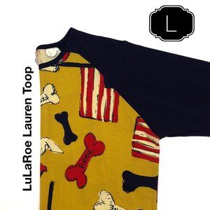 LuLaRoe Randy Baseball T new with tags